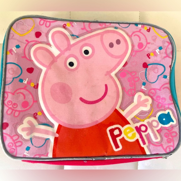 Peppa Pig Accessories Peppa Pig Pig Head Lunch Kit Super Cute